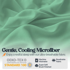 Slay Your Sleep: Cloud-Soft Cooling Bamboo Blend Sheets – 6-Piece Set w/ Deep Pockets – Breathable, All-Season Bedding, No Wrinkles, No Stress, Cozy Vibes Only – Twin, Full, Queen, King, Cal King