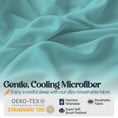 Slay Your Sleep: Cloud-Soft Cooling Bamboo Blend Sheets – 6-Piece Set w/ Deep Pockets – Breathable, All-Season Bedding, No Wrinkles, No Stress, Cozy Vibes Only – Twin, Full, Queen, King, Cal King