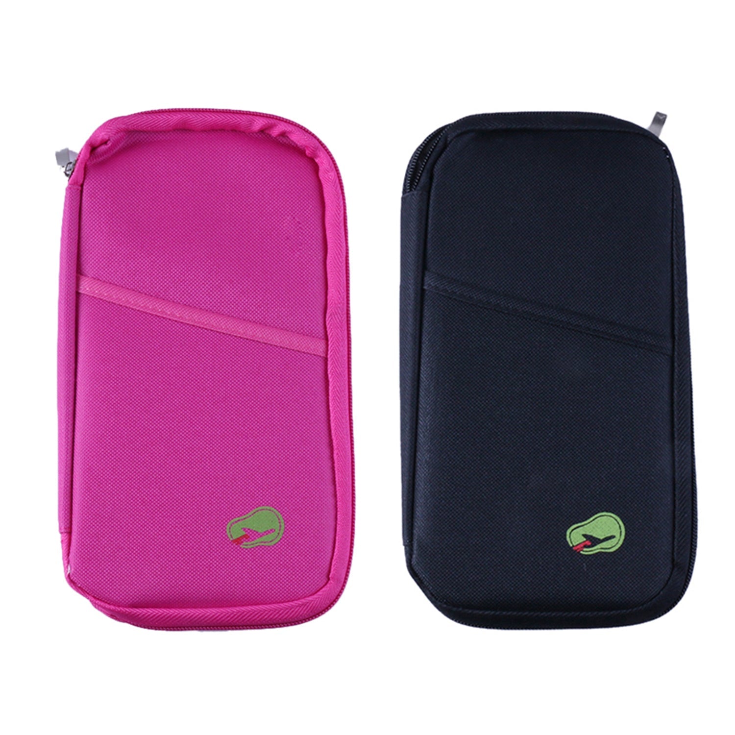 Travel Wallet & Passport Holder, Water-Resistant Organizer with 14 Compartments, 1 or 2 Pack