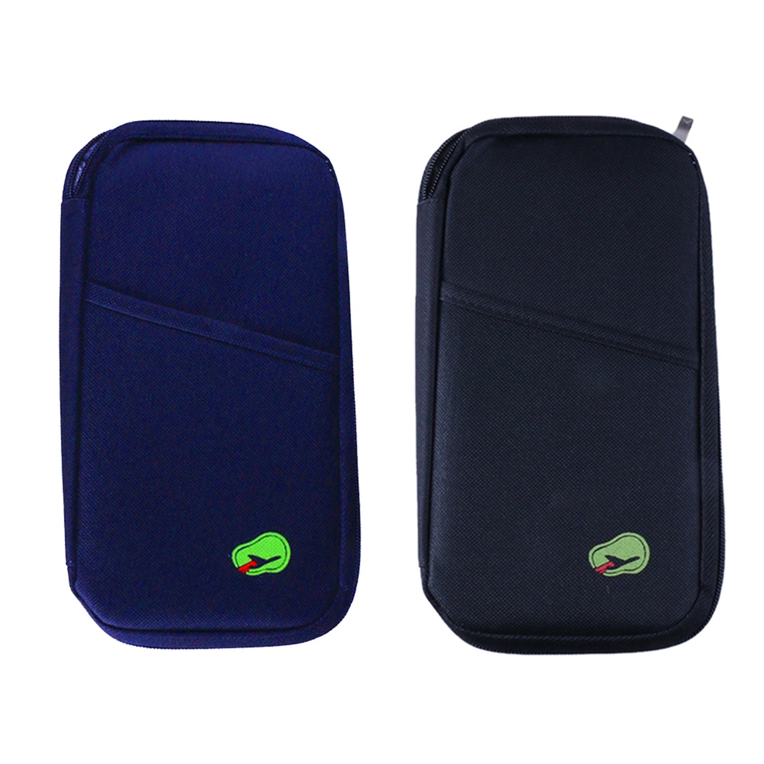 Travel Wallet & Passport Holder, Water-Resistant Organizer with 14 Compartments, 1 or 2 Pack
