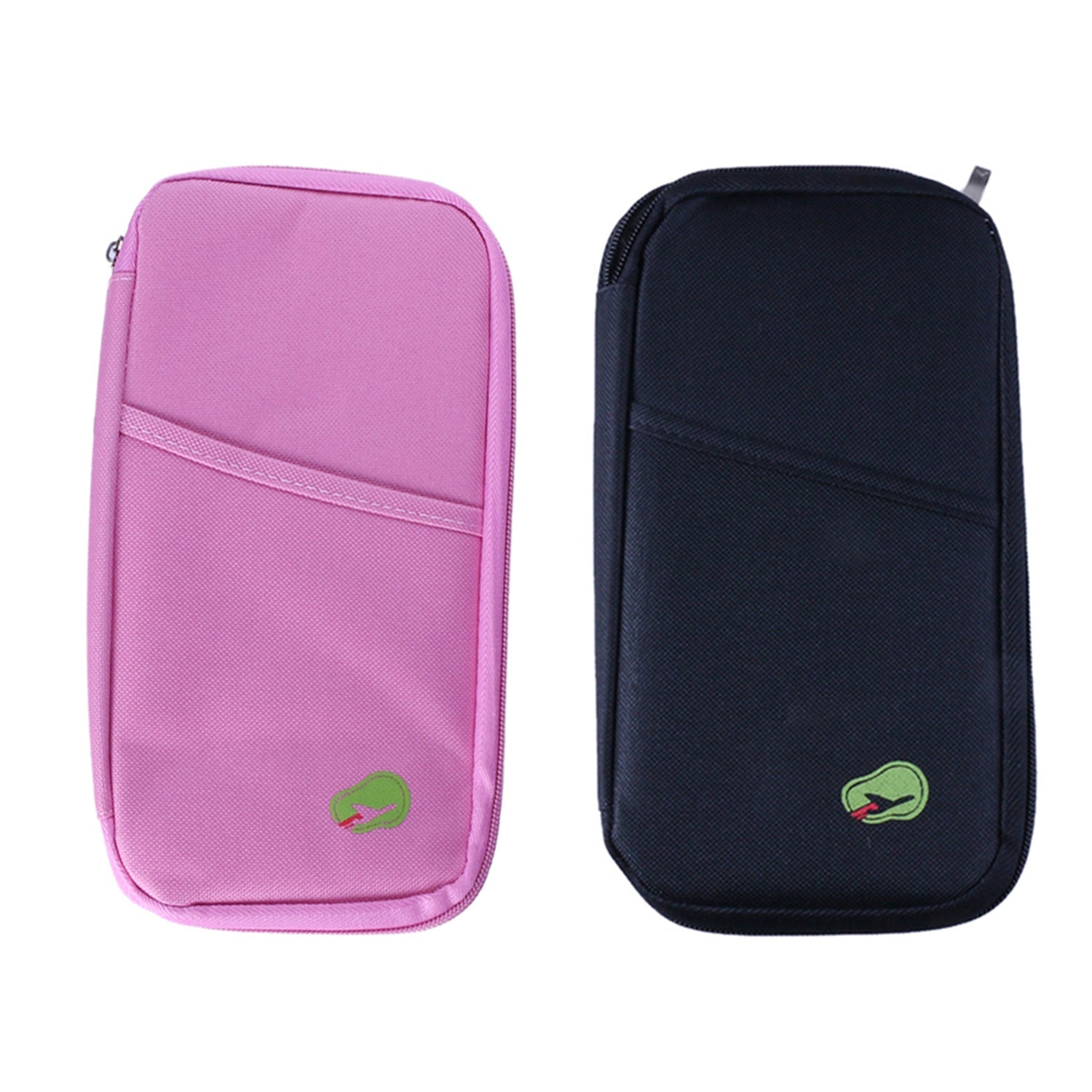 Travel Wallet & Passport Holder, Water-Resistant Organizer with 14 Compartments, 1 or 2 Pack