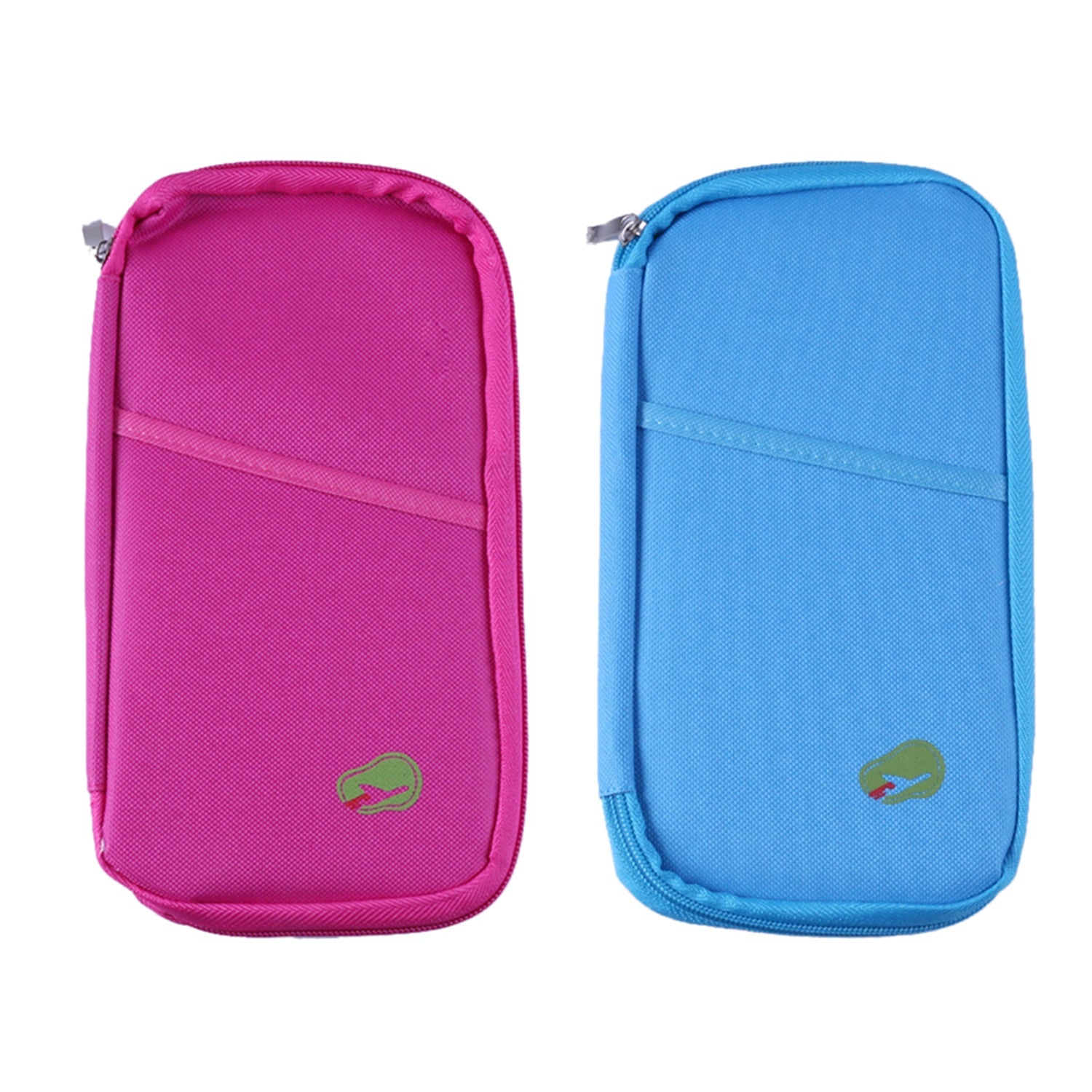 Travel Wallet & Passport Holder, Water-Resistant Organizer with 14 Compartments, 1 or 2 Pack