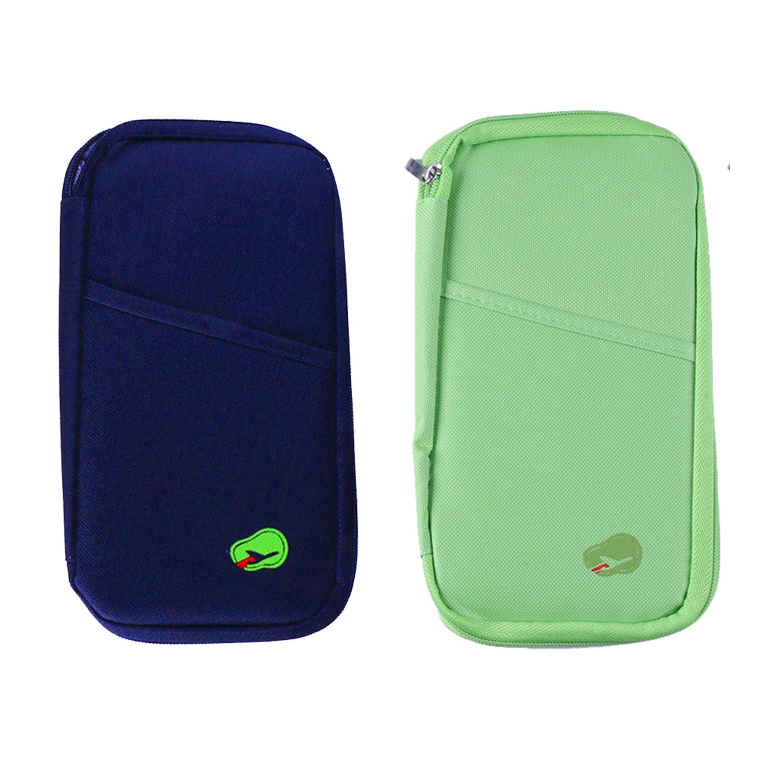 Travel Wallet & Passport Holder, Water-Resistant Organizer with 14 Compartments, 1 or 2 Pack