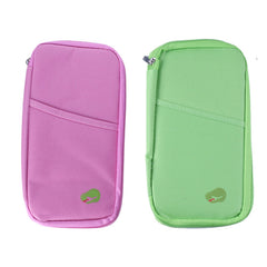 Travel Wallet & Passport Holder, Water-Resistant Organizer with 14 Compartments, 1 or 2 Pack