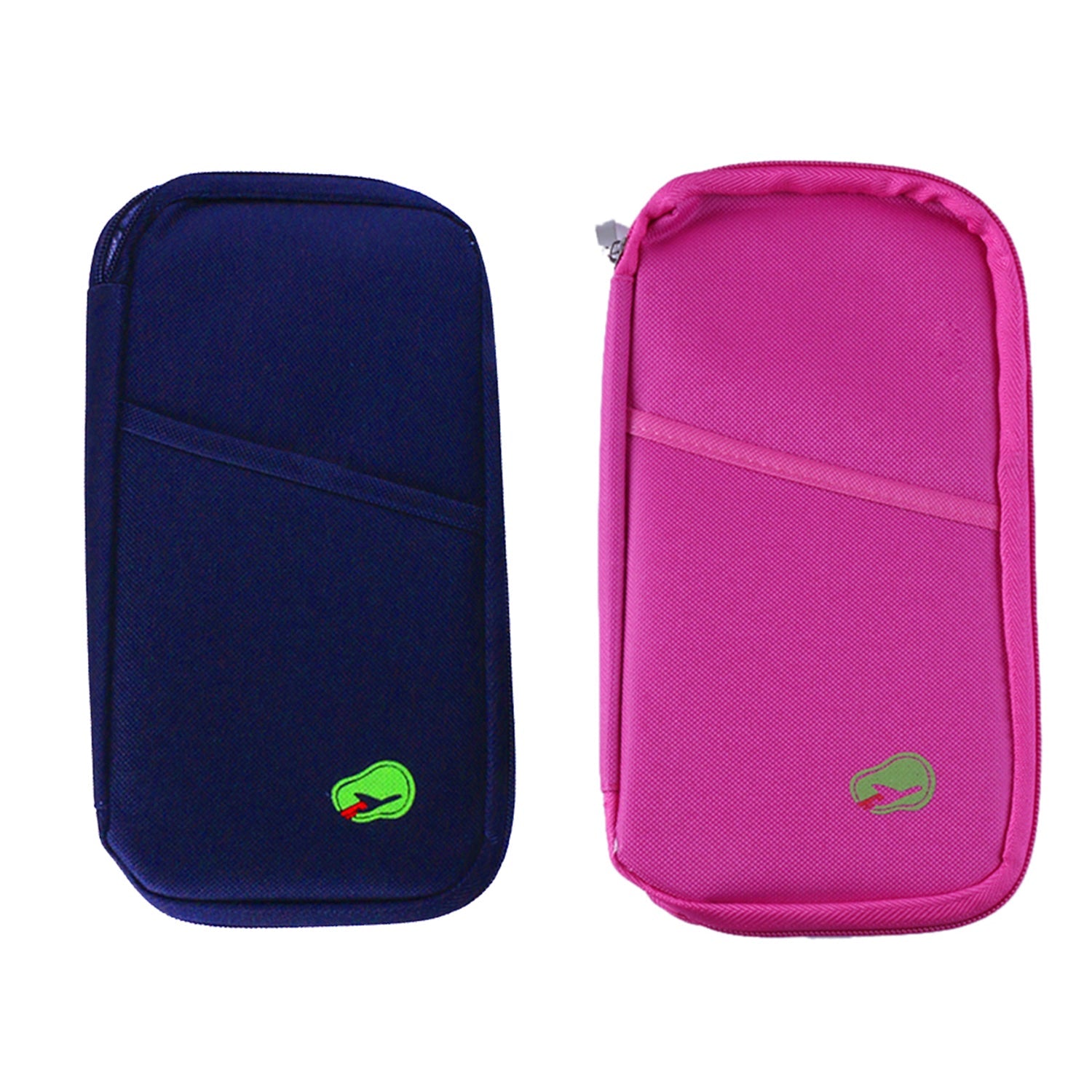 Travel Wallet & Passport Holder, Water-Resistant Organizer with 14 Compartments, 1 or 2 Pack