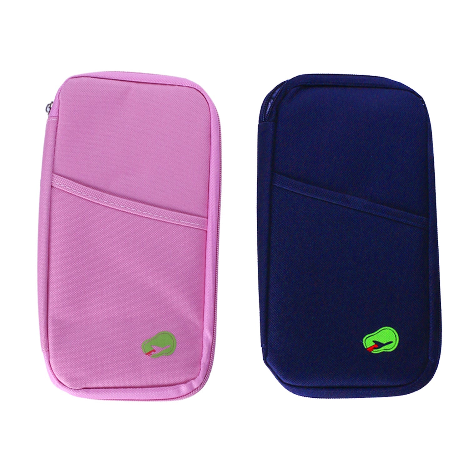 Travel Wallet & Passport Holder, Water-Resistant Organizer with 14 Compartments, 1 or 2 Pack