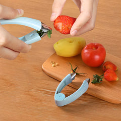 4-Pack Fruit & Veggie Corer & Peeler Set – Stainless Steel Tools for Easy Stem Removal & Precise Peeling – Compact, Ergonomic & Dishwasher Safe