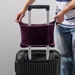 2-in-1 Travel Blanket & Pillow – Ultra Soft Micro Plush Airplane Blanket with Built-In Carry Case (40" x 70") – Lightweight, Compact & Machine Washable Travel Essential