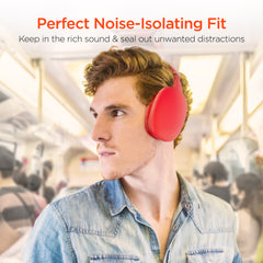 Wireless Bluetooth Over-Ear Headphones – HD Stereo Sound, Deep Bass, Built-In Microphone, Memory Foam Ear Cushions & 10-Hour Battery Life for Music, Calls, Travel & Gaming