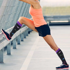 Hearts & Ribbons Compression Socks (3-Pairs)