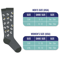 Medicine 101 Compression Socks (3-Pairs)
