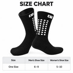 3-Pair Graduated Compression Crew Socks, 10-20 mmHg Support, Small/Medium