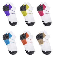 6-Pairs: High Energy Ankle Compression Socks