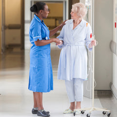 6-Pairs: Nurse Inspired Ankle-Length Compression Socks