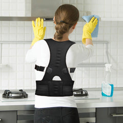 Adjustable Padded Compression Back Support