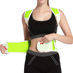 Adjustable Lower Back Support Brace, Double-Pull Compression Waist Belt