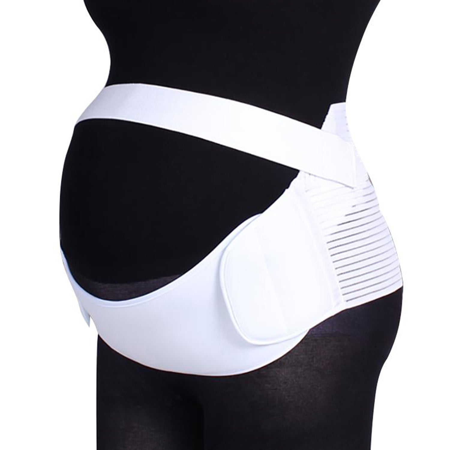 Adjustable Maternity Belly Band, Pregnancy Back & Waist Support Wrap