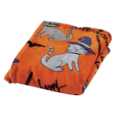 Ultra Soft Halloween Throw Blanket – 50" x 60" Cozy Micro Plush Blanket for Bed, Couch & Dorm – Lightweight, All-Season Comfort, Machine Washable