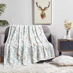 Cozy Vibes Micro Plush Throw Blankets – Super Soft Lightweight Throw for Couch, Bed & Travel – 50 x 70, Fade-Resistant & Machine Washable