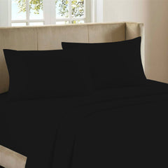 4-Piece: Luxury Bamboo Sheets for Queen Bed – Soft, Cool & Easy Care