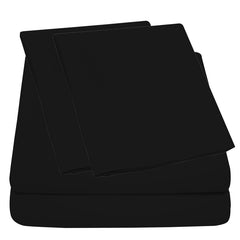 4-Piece: Luxury Bamboo Sheets for Queen Bed – Soft, Cool & Easy Care