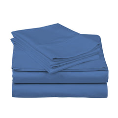 4-Piece: Bamboo Blend Bed Sheets – Soft Vibes, Color + Size Flexibility