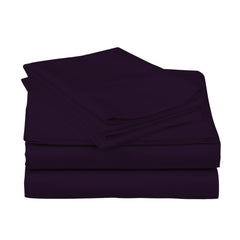 4-Piece: Bamboo Blend Bed Sheets – Soft Vibes, Color + Size Flexibility