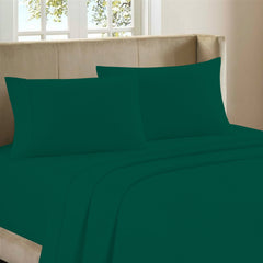 4-Piece: Full Bamboo Sheet Set – Ultra Soft, Breathable & Wrinkle Resistant