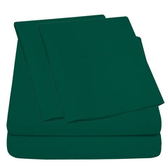 4-Piece: Full Bamboo Sheet Set – Ultra Soft, Breathable & Wrinkle Resistant