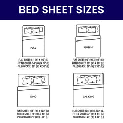 4-Piece: Bamboo Blend Bed Sheets – Soft Vibes, Color + Size Flexibility