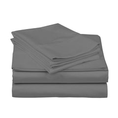 4-Piece: Bamboo Blend Bed Sheets – Soft Vibes, Color + Size Flexibility