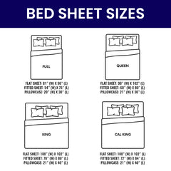 4-Piece: Bamboo Blend Bed Sheets – Soft Vibes, Color + Size Flexibility