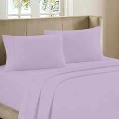4-Piece: Luxury Bamboo Sheets for Queen Bed – Soft, Cool & Easy Care
