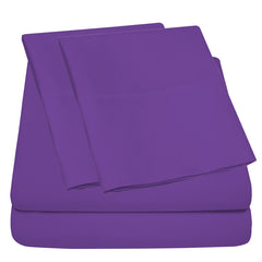 4-Piece: Luxury Bamboo Sheets for Queen Bed – Soft, Cool & Easy Care