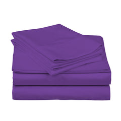 4-Piece: Bamboo Blend Bed Sheets – Soft Vibes, Color + Size Flexibility
