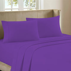 4-Piece: Premium Bamboo Sheets King/Cal King – Super Soft, Deep Pocket Fit