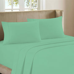 4-Piece: Luxury Bamboo Sheets for Queen Bed – Soft, Cool & Easy Care