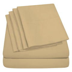 Super Soft Bamboo Blend Bed Sheets – 1800 TC, Cooling Vibe, Deep Pocket Queen Sheet Set for Chill Sleep