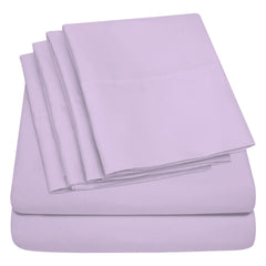 1800 Thread Count Bamboo Sheets – Double Brushed, Soft & Breathable, Deep Pocket Set