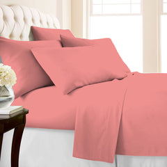 1800 Thread Count Bamboo Sheets – Double Brushed, Soft & Breathable, Deep Pocket Set