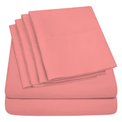 1800 Thread Count Bamboo Sheets – Double Brushed, Soft & Breathable, Deep Pocket Set