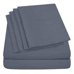 1800 Thread Count Bamboo Sheets – Double Brushed, Soft & Breathable, Deep Pocket Set