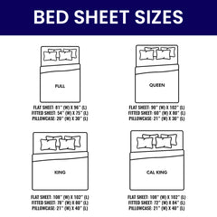 Super Soft Bamboo Blend Bed Sheets – 1800 TC, Cooling Vibe, Deep Pocket Queen Sheet Set for Chill Sleep