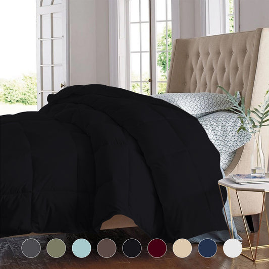 1-Piece: Ultra Fluffy All-Season Comforter – Cozy, Lightweight & Breathable Blanket for Bed