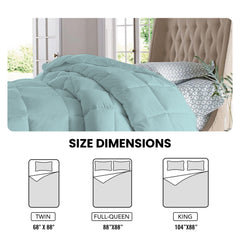 1-Piece: Ultra Fluffy All-Season Comforter – Cozy, Lightweight & Breathable Blanket for Bed