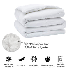 1-Piece: Ultra Fluffy All-Season Comforter – Cozy, Lightweight & Breathable Blanket for Bed