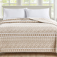 VibeCheck Ultra-Soft Aesthetic Bed Blanket – Lightweight Cozy Throw for All Seasons – Queen & King Size – Cute Printed Styles for Bedroom Glow-Up