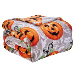 Ultra Soft Halloween Throw Blanket – 50" x 60" Cozy Micro Plush Blanket for Bed, Couch & Dorm – Lightweight, All-Season Comfort, Machine Washable