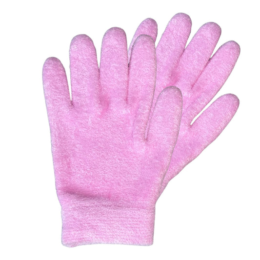1-Pair Smooth Gel-Lined Moisturizing Spa Gloves – Hydrating Hand Mask for Dry, Cracked Skin & Self-Care Glow-Up