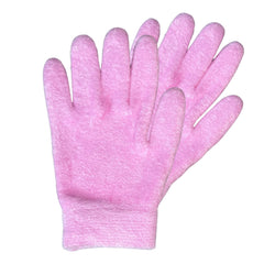 1-Pair Smooth Gel-Lined Moisturizing Spa Gloves – Hydrating Hand Mask for Dry, Cracked Skin & Self-Care Glow-Up